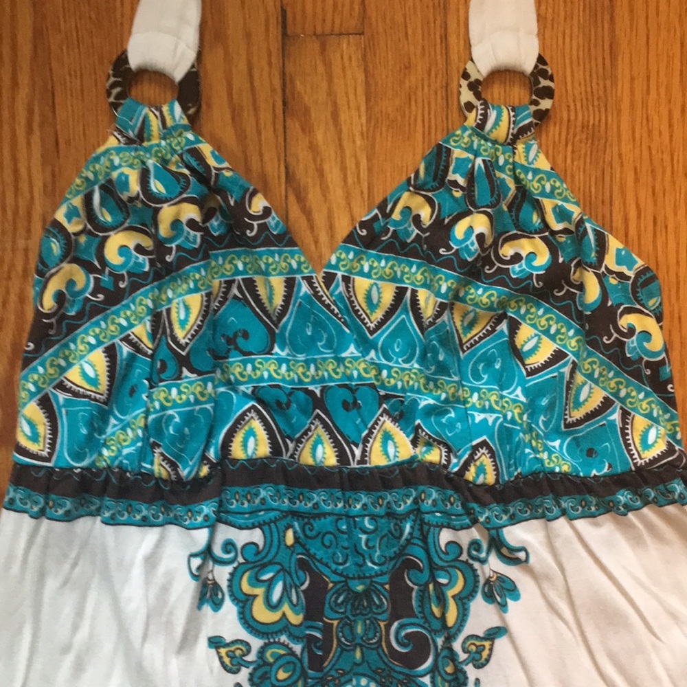 💙💚Like New boho halter top💚💙